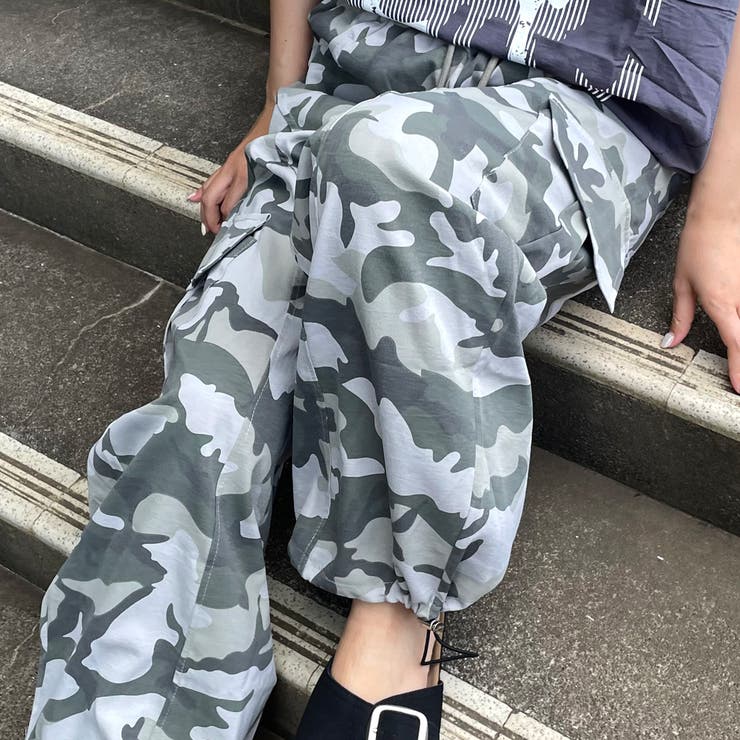 迷彩カーゴパンツ | non-hedge  | 詳細画像1 