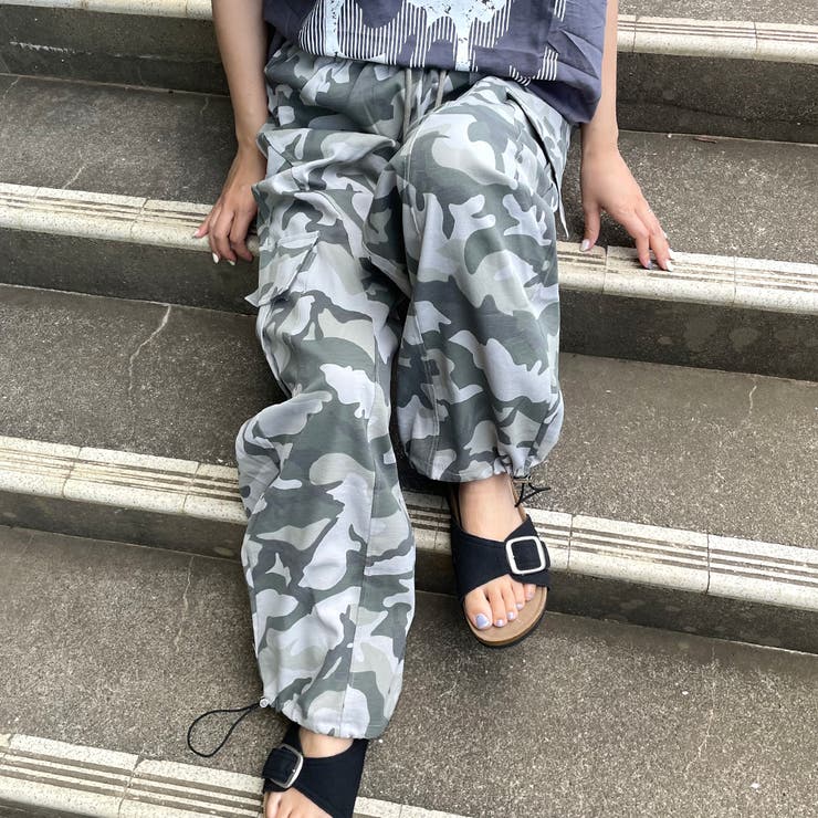 迷彩カーゴパンツ | non-hedge  | 詳細画像2 