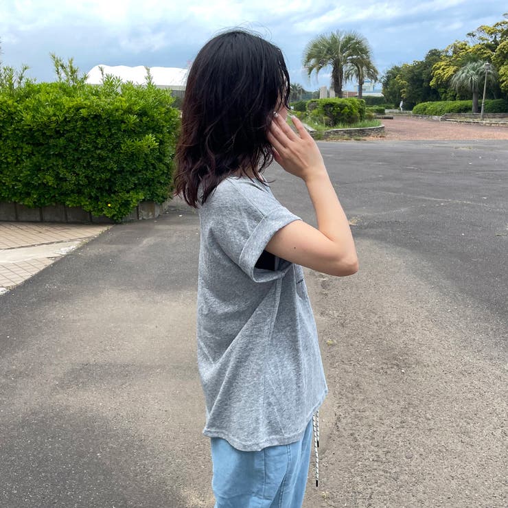 スラブフレンチスリーブTシャツ | non-hedge  | 詳細画像18 