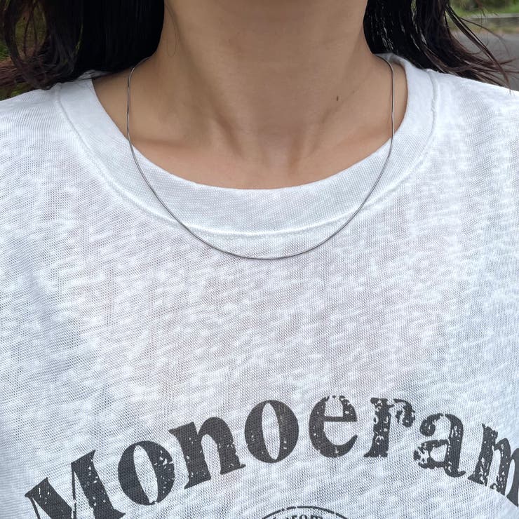 スラブフレンチスリーブTシャツ | non-hedge  | 詳細画像7 