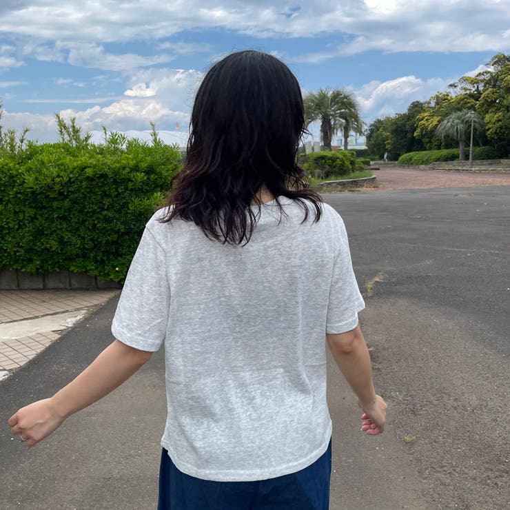 スラブプリントTシャツ | non-hedge  | 詳細画像17 