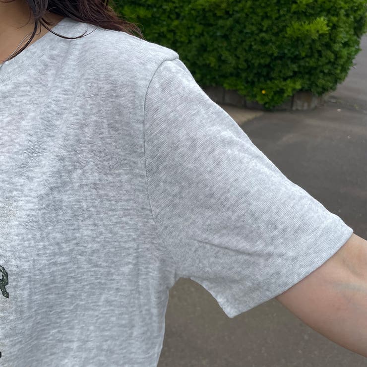 スラブプリントTシャツ | non-hedge  | 詳細画像19 