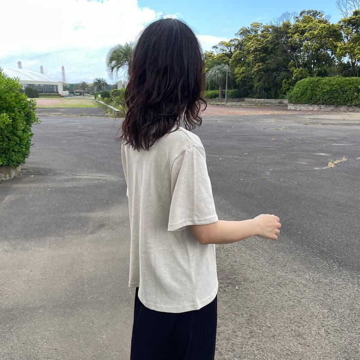 スラブプリントTシャツ | non-hedge  | 詳細画像4 