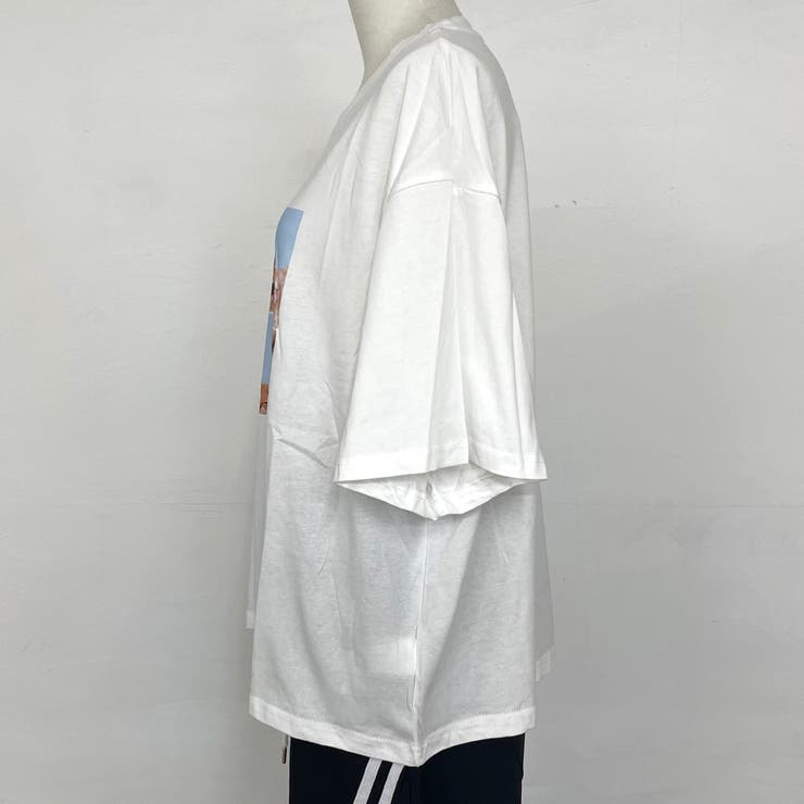 パネル転写ネコBIGTシャツ | non-hedge  | 詳細画像14 