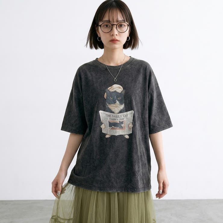 ピグメントネコBIGTシャツ | non-hedge  | 詳細画像7 