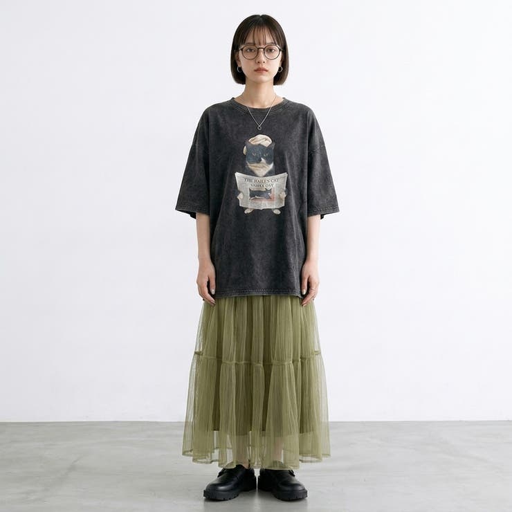 ピグメントネコBIGTシャツ | non-hedge  | 詳細画像8 