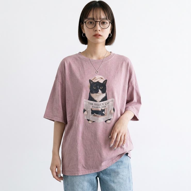 ピグメントネコBIGTシャツ | non-hedge  | 詳細画像9 
