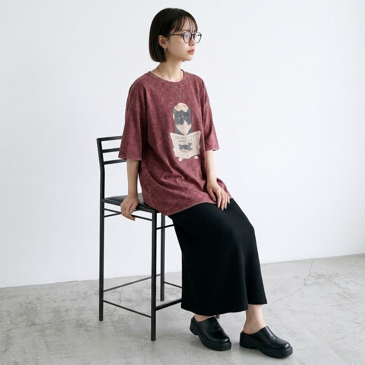 ピグメントネコBIGTシャツ | non-hedge  | 詳細画像13 