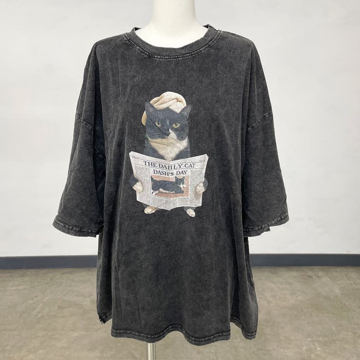 ピグメントネコBIGTシャツ | non-hedge  | 詳細画像15 