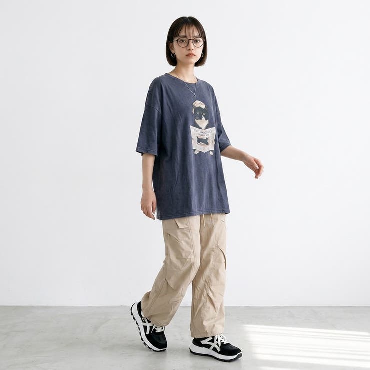 ピグメントネコBIGTシャツ | non-hedge  | 詳細画像4 