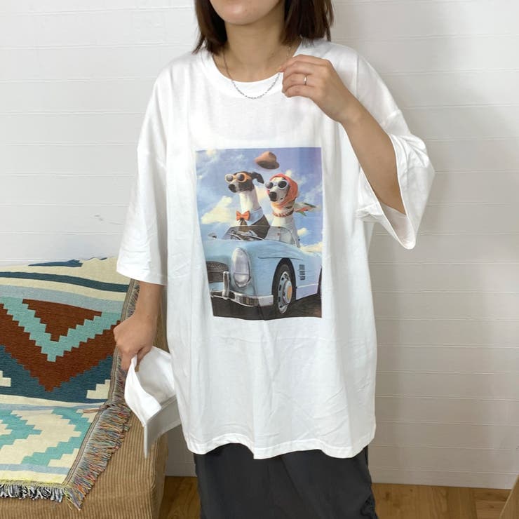 カードッグビッグTシャツ | non-hedge  | 詳細画像1 