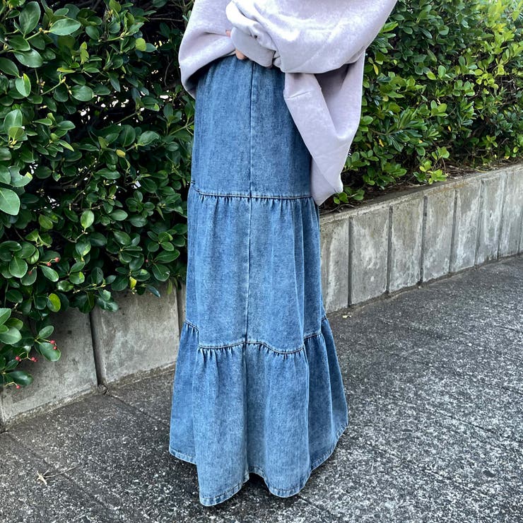 デニムティアードスカート | non-hedge  | 詳細画像5 