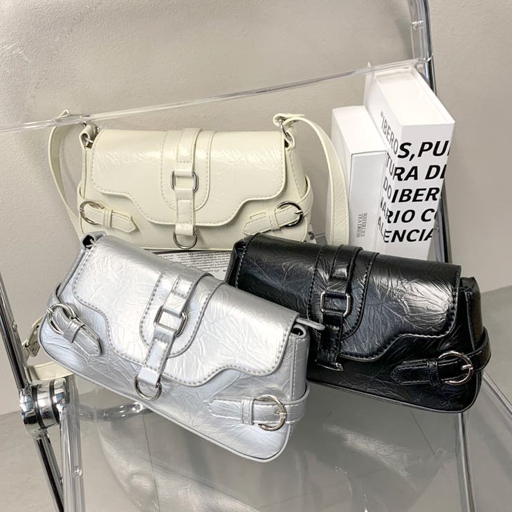 ベルトフラップショルダーバッグ | non-hedge  | 詳細画像1 