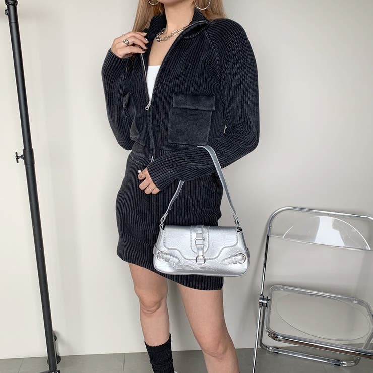 ベルトフラップショルダーバッグ | non-hedge  | 詳細画像5 