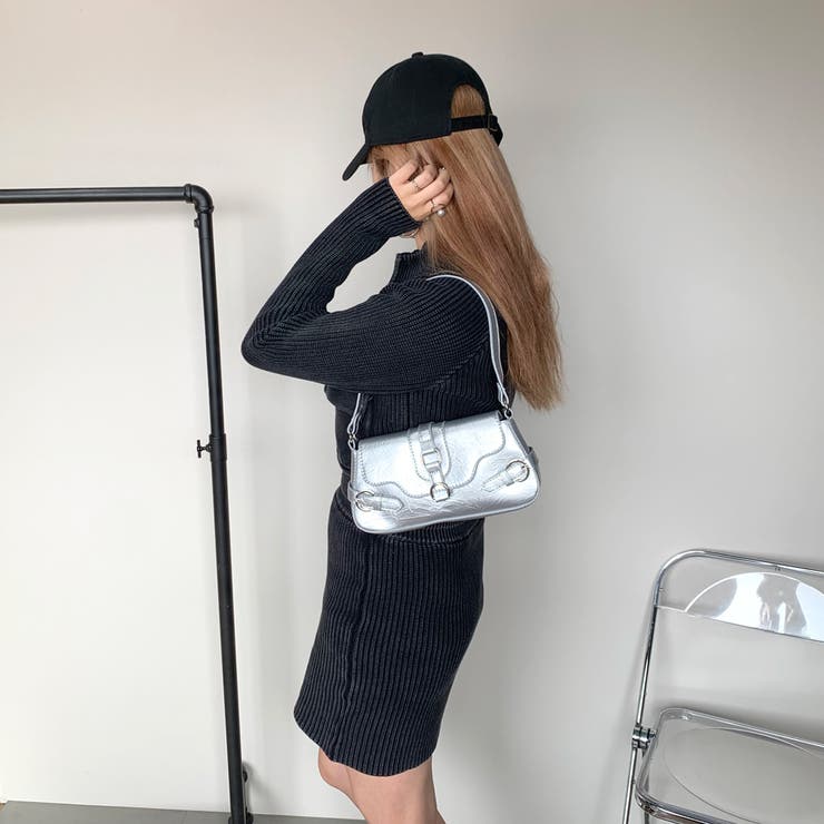 ベルトフラップショルダーバッグ | non-hedge  | 詳細画像6 