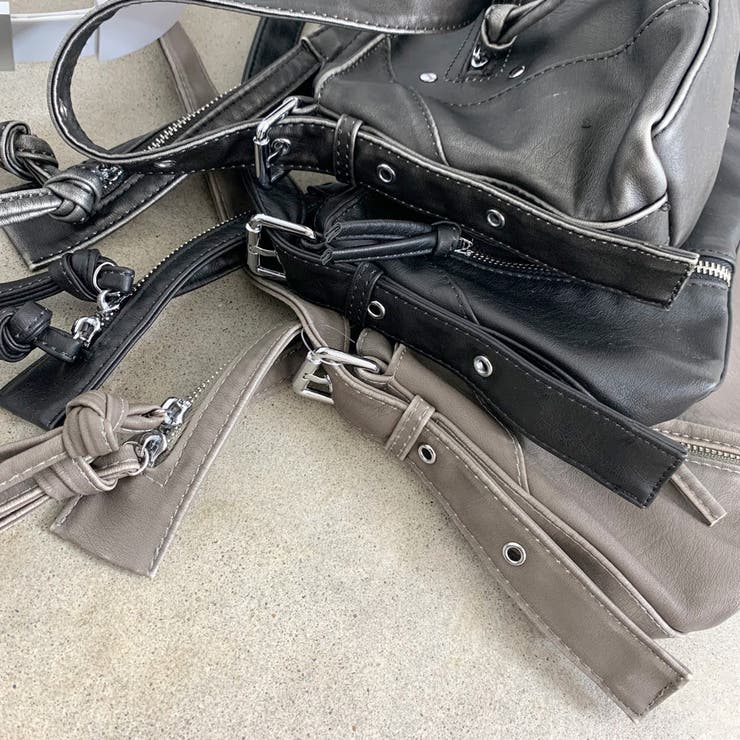 ブリーチ加工ZIPショルダーバッグ | non-hedge  | 詳細画像15 