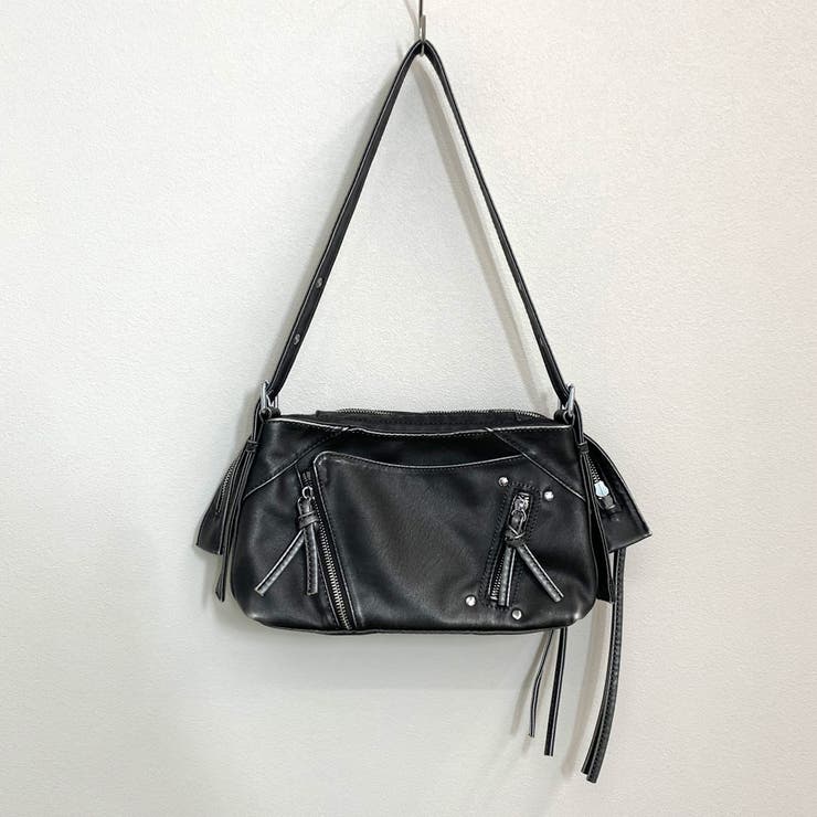 ブリーチ加工ZIPショルダーバッグ | non-hedge  | 詳細画像22 