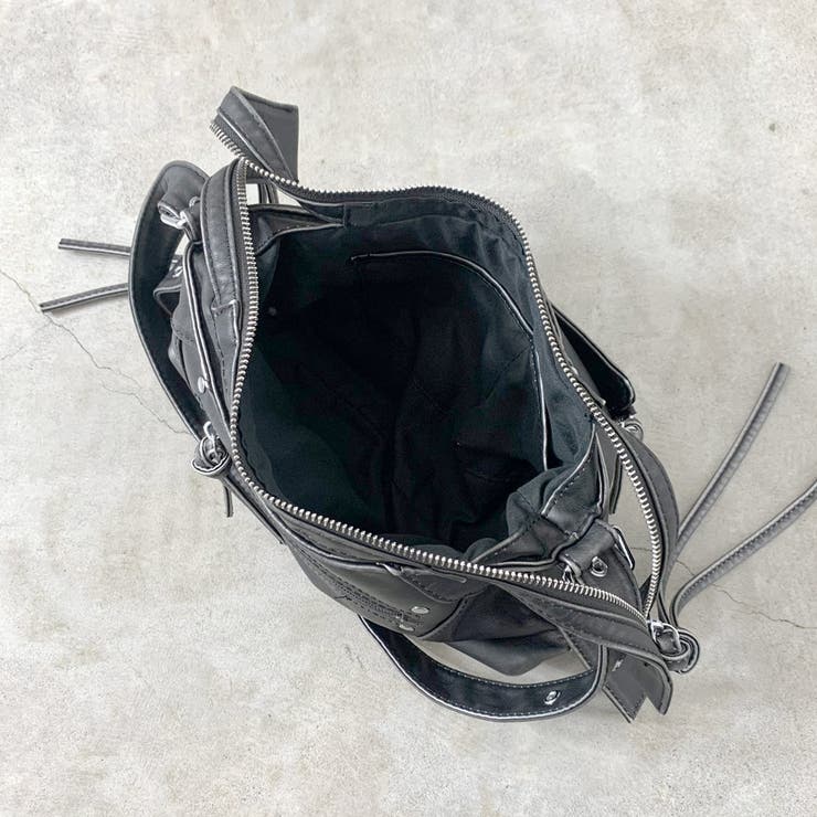 ブリーチ加工ZIPショルダーバッグ | non-hedge  | 詳細画像27 