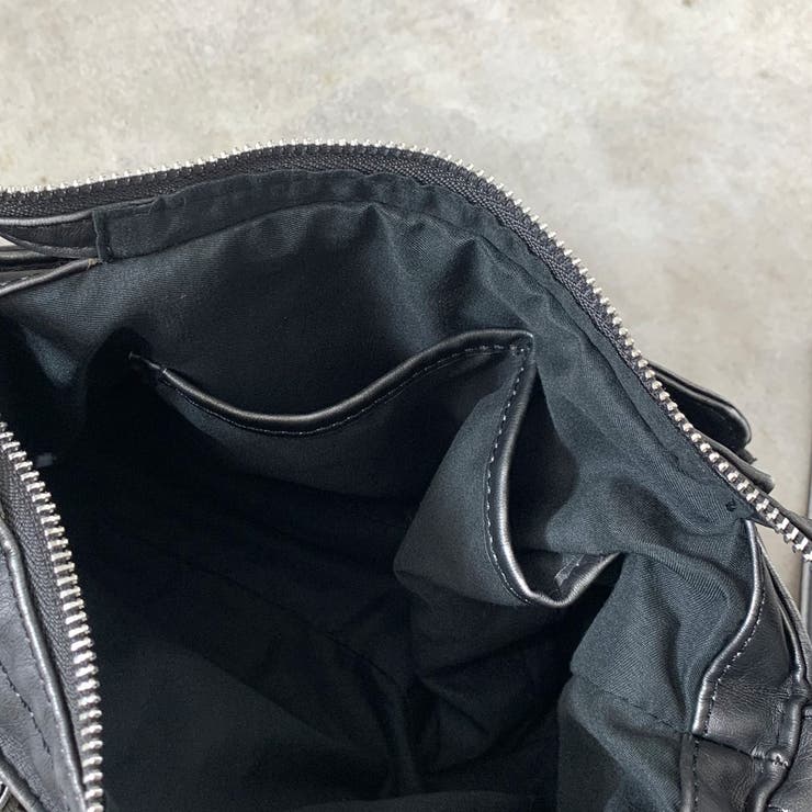 ブリーチ加工ZIPショルダーバッグ | non-hedge  | 詳細画像28 