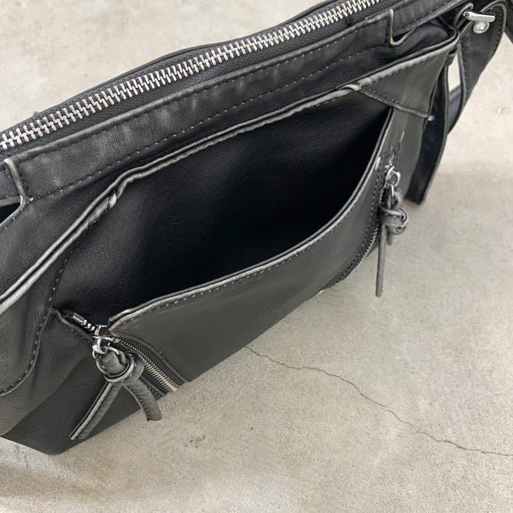 ブリーチ加工ZIPショルダーバッグ | non-hedge  | 詳細画像33 