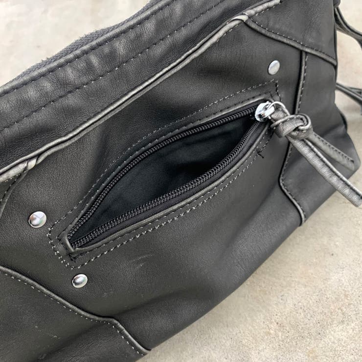 ブリーチ加工ZIPショルダーバッグ | non-hedge  | 詳細画像35 