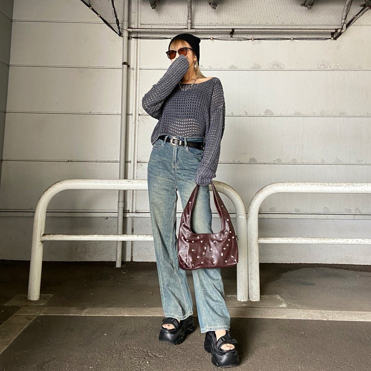 マルチモチーフ付きトートバッグ | non-hedge  | 詳細画像2 