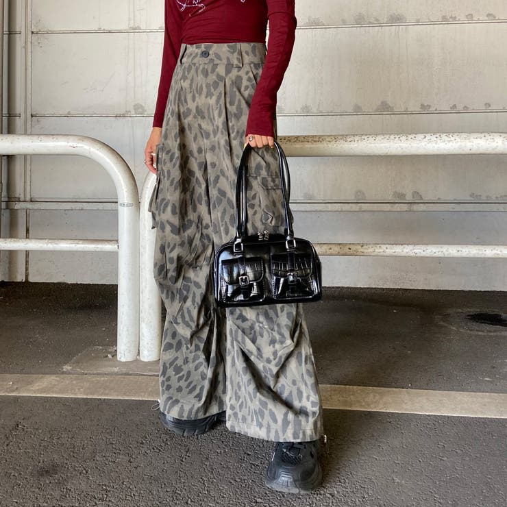 2ポケクロコ型押しボストンバッグ | non-hedge  | 詳細画像3 