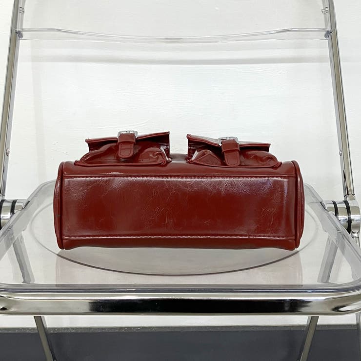 2ポケクロコ型押しボストンバッグ | non-hedge  | 詳細画像29 