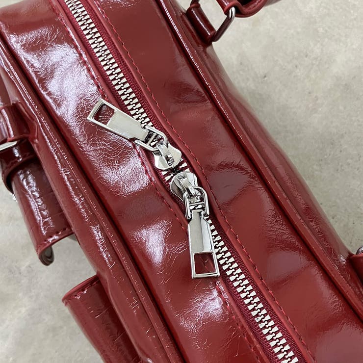 2ポケクロコ型押しボストンバッグ | non-hedge  | 詳細画像33 