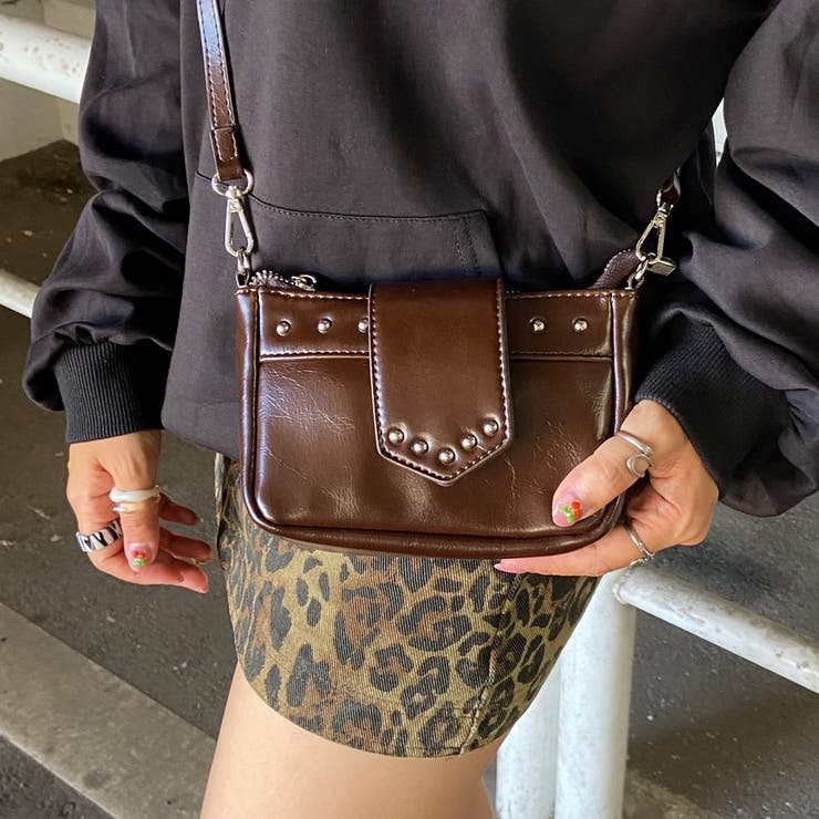 スタッズミニショルダーバッグ | non-hedge  | 詳細画像12 