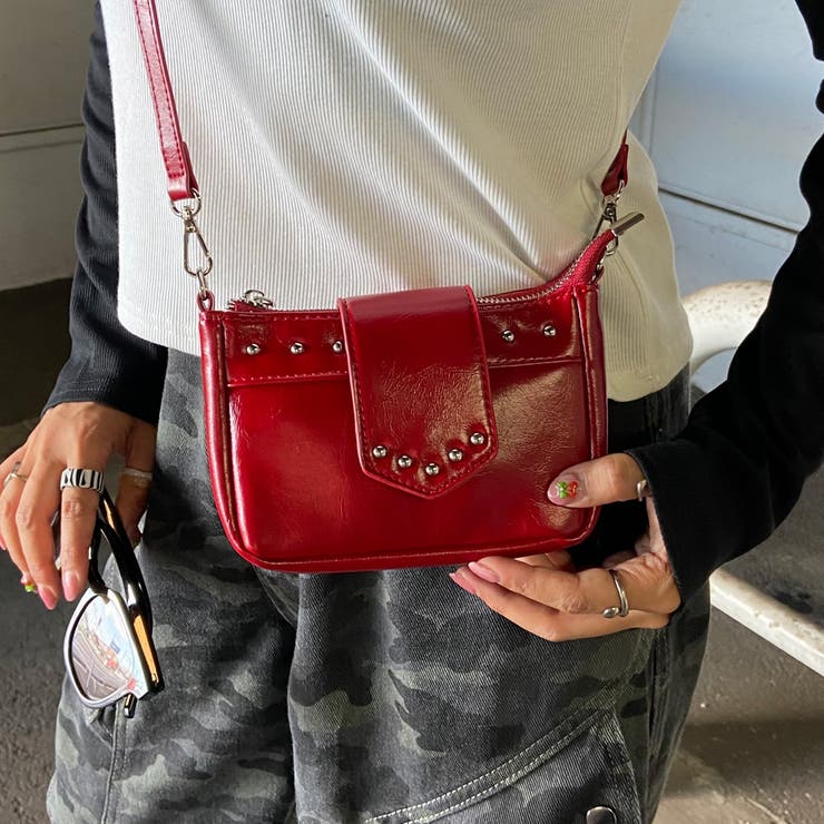 スタッズミニショルダーバッグ | non-hedge  | 詳細画像24 