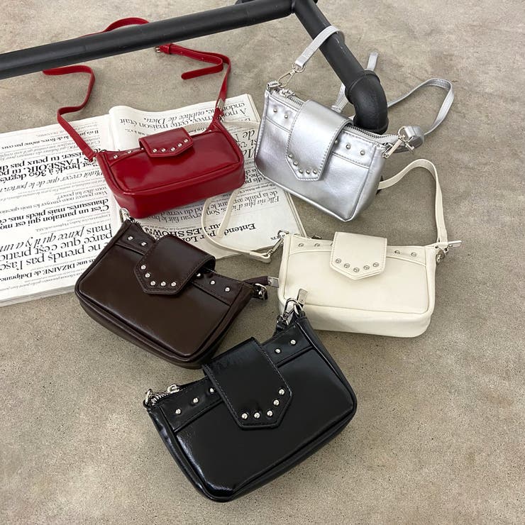 スタッズミニショルダーバッグ | non-hedge  | 詳細画像31 