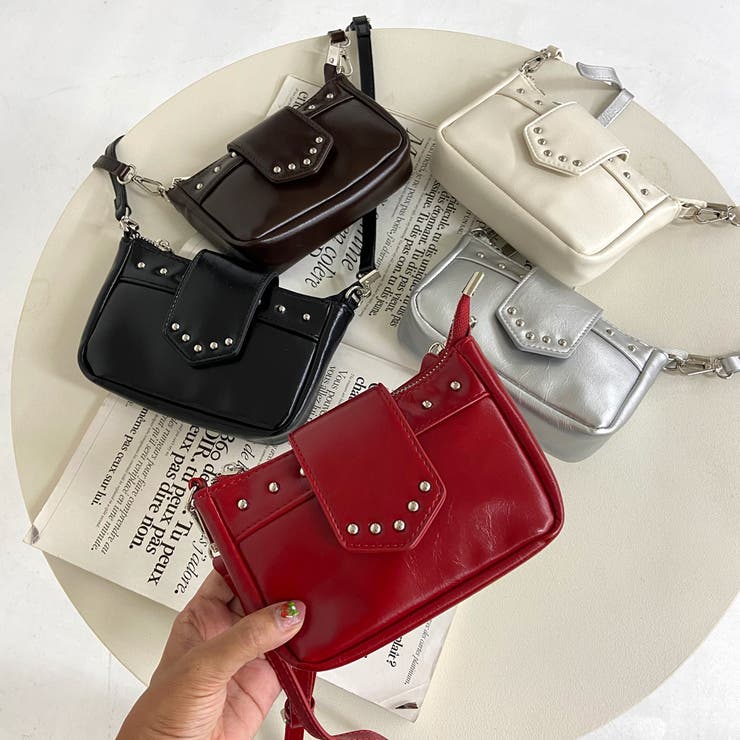 スタッズミニショルダーバッグ | non-hedge  | 詳細画像32 