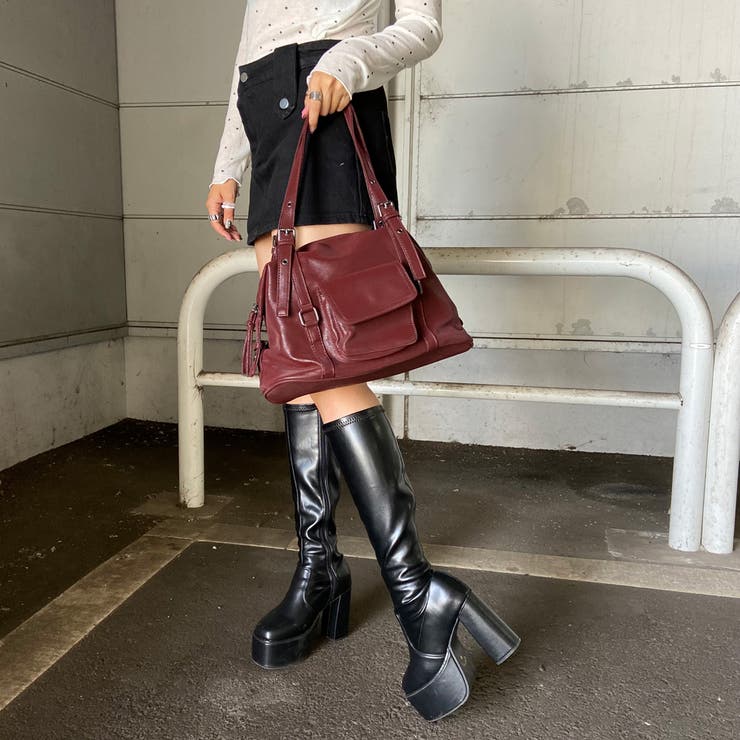 合成皮革ボストンバッグ | non-hedge  | 詳細画像20 