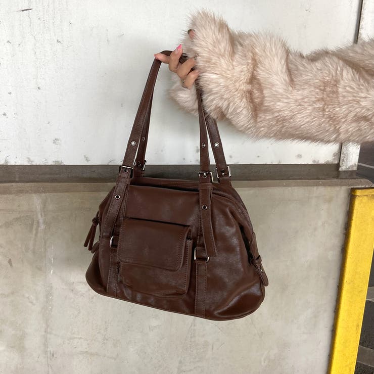 合成皮革ボストンバッグ | non-hedge  | 詳細画像32 