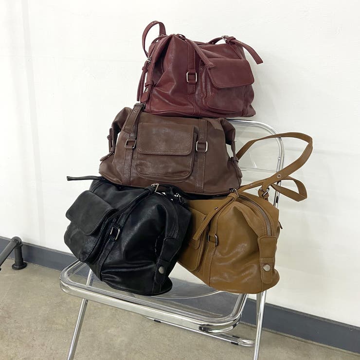 合成皮革ボストンバッグ | non-hedge  | 詳細画像33 