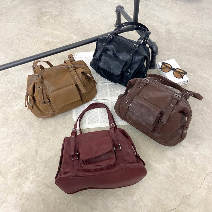 合成皮革ボストンバッグ | non-hedge  | 詳細画像34 