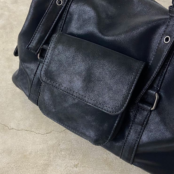 合成皮革ボストンバッグ | non-hedge  | 詳細画像53 