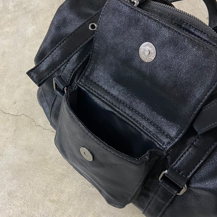 合成皮革ボストンバッグ | non-hedge  | 詳細画像54 