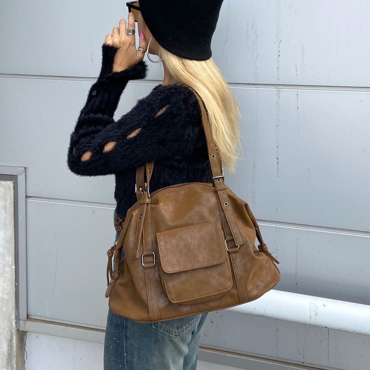 合成皮革ボストンバッグ | non-hedge  | 詳細画像6 