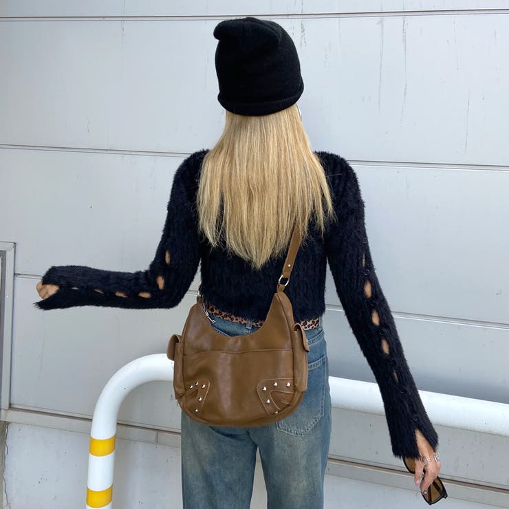 合成皮革スタッズ2WAYバッグ | non-hedge  | 詳細画像10 