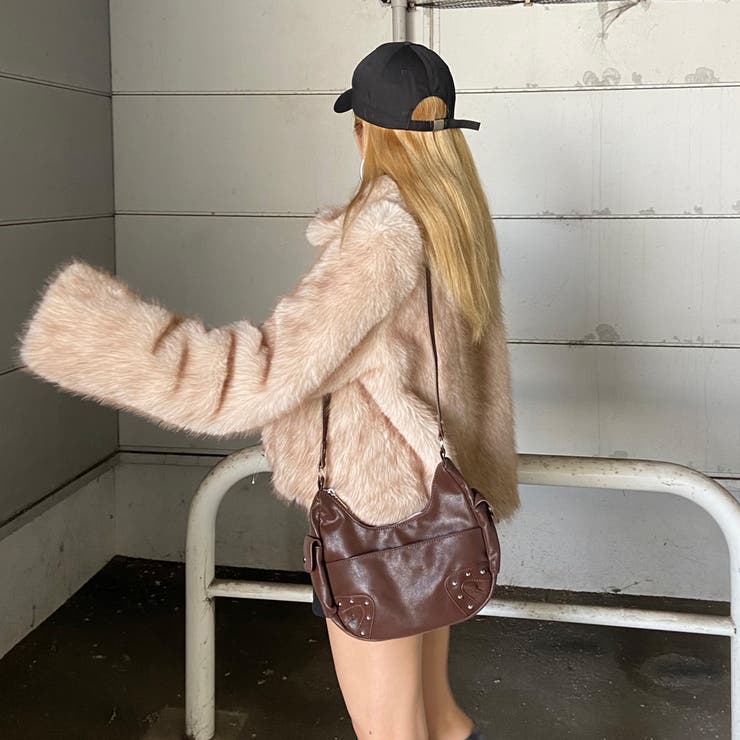 合成皮革スタッズ2WAYバッグ | non-hedge  | 詳細画像40 