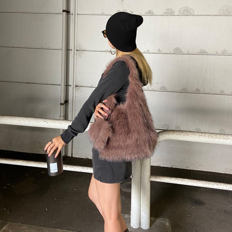 フェイクファーポーチ付きバッグ | non-hedge  | 詳細画像16 