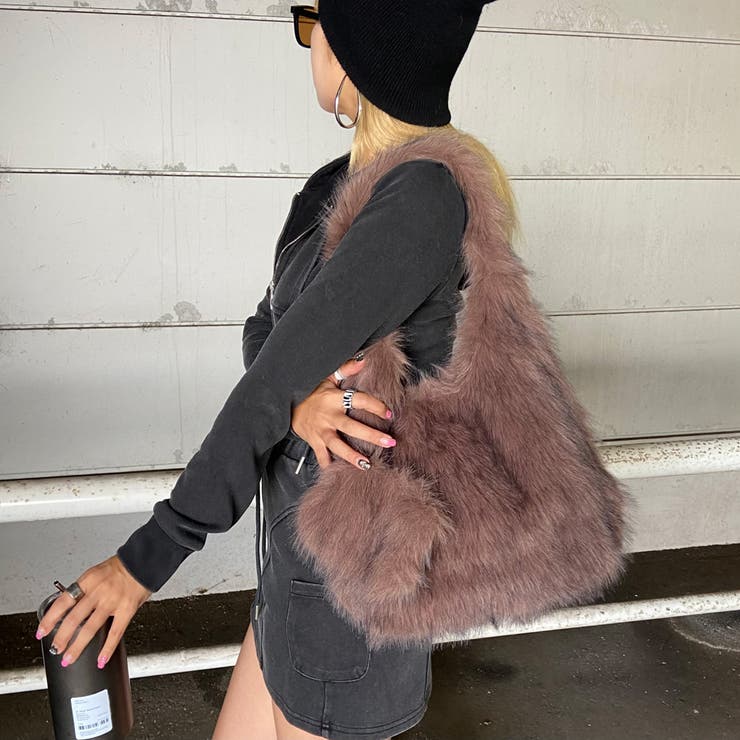 フェイクファーポーチ付きバッグ | non-hedge  | 詳細画像17 