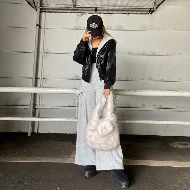 フェイクファーポーチ付きバッグ | non-hedge  | 詳細画像2 