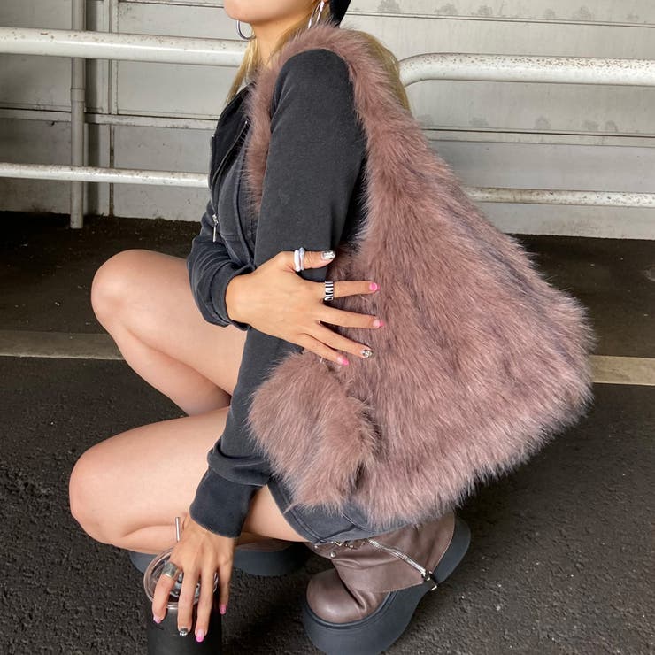 フェイクファーポーチ付きバッグ | non-hedge  | 詳細画像18 