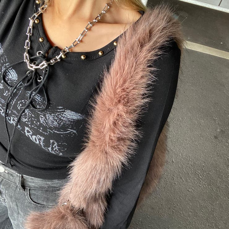 フェイクファーポーチ付きバッグ | non-hedge  | 詳細画像22 