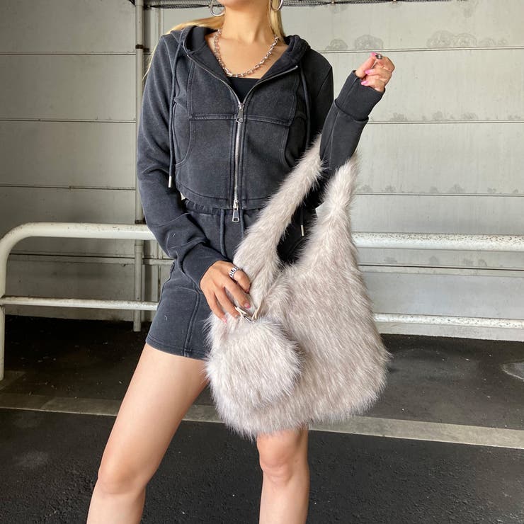 フェイクファーポーチ付きバッグ | non-hedge  | 詳細画像25 