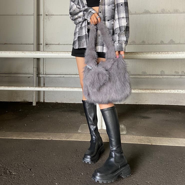 フェイクファーポーチ付きバッグ | non-hedge  | 詳細画像29 