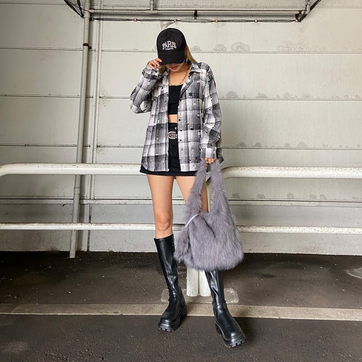 フェイクファーポーチ付きバッグ | non-hedge  | 詳細画像30 